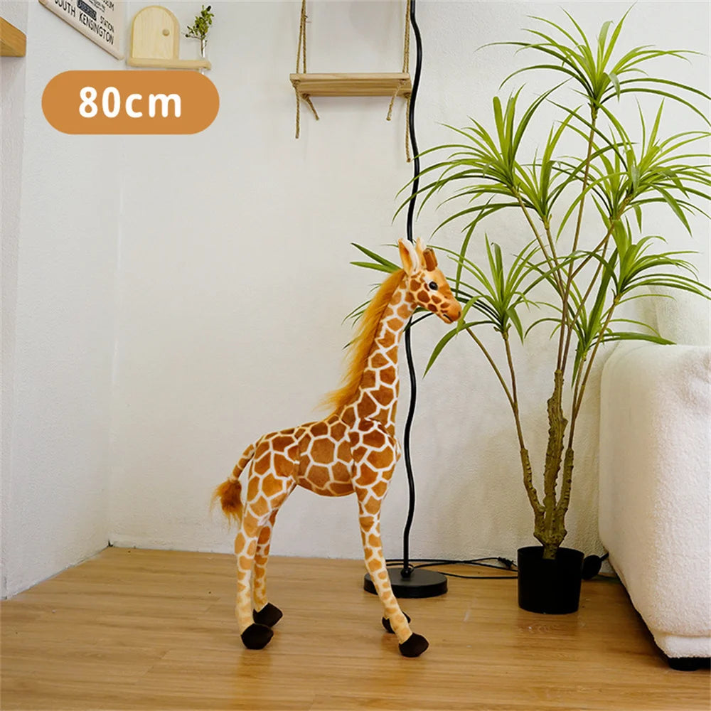 Giraffe plush toy