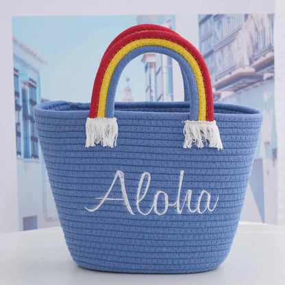 Rainbow basket