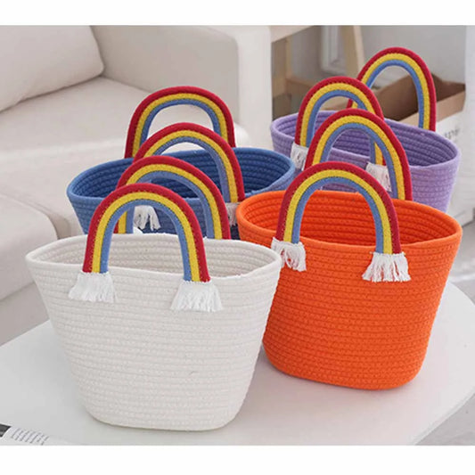 Rainbow basket