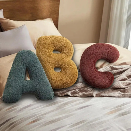 Plush letters