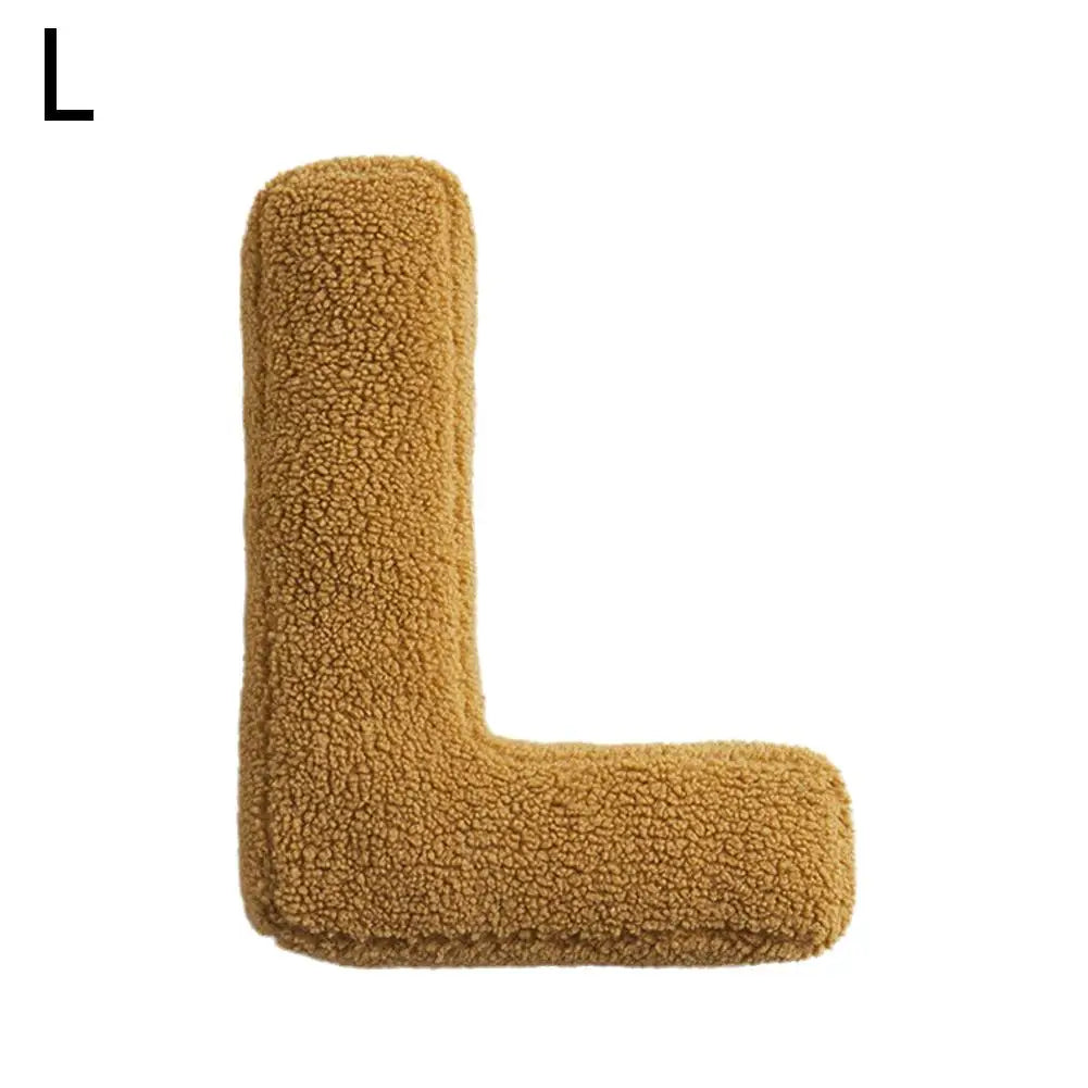 Plush letters