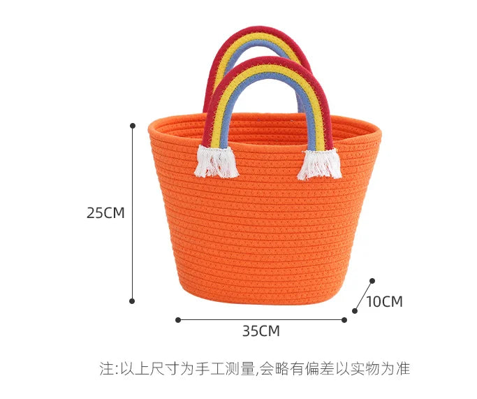 Rainbow basket