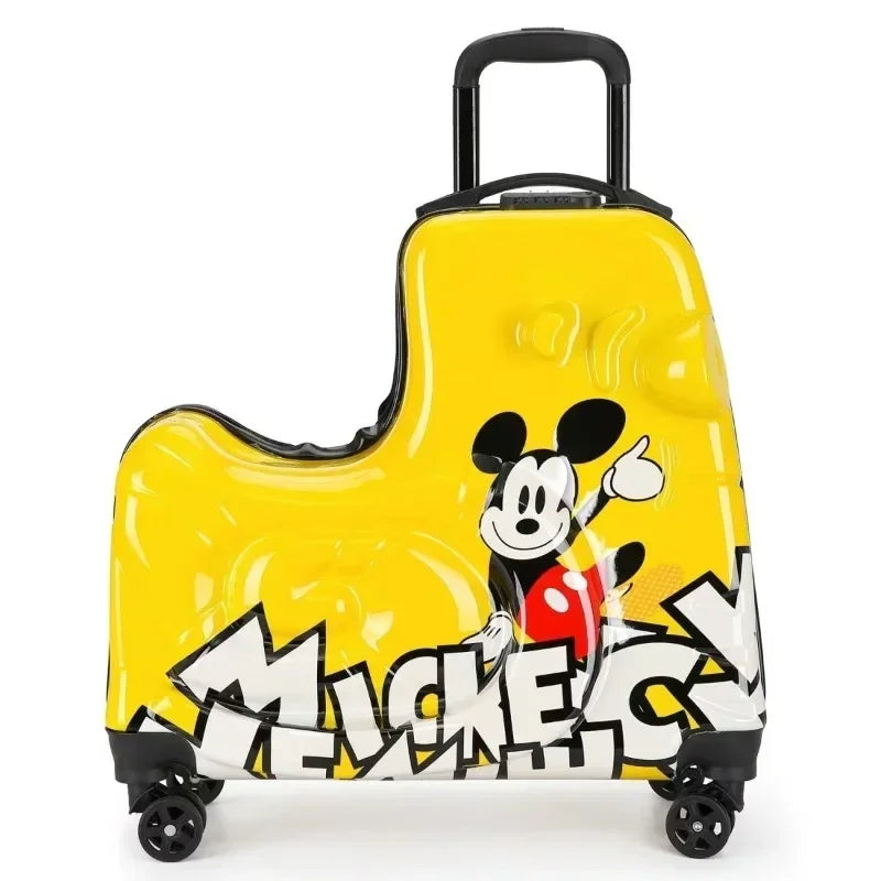 Mickey Minnie children's rolling suitcase