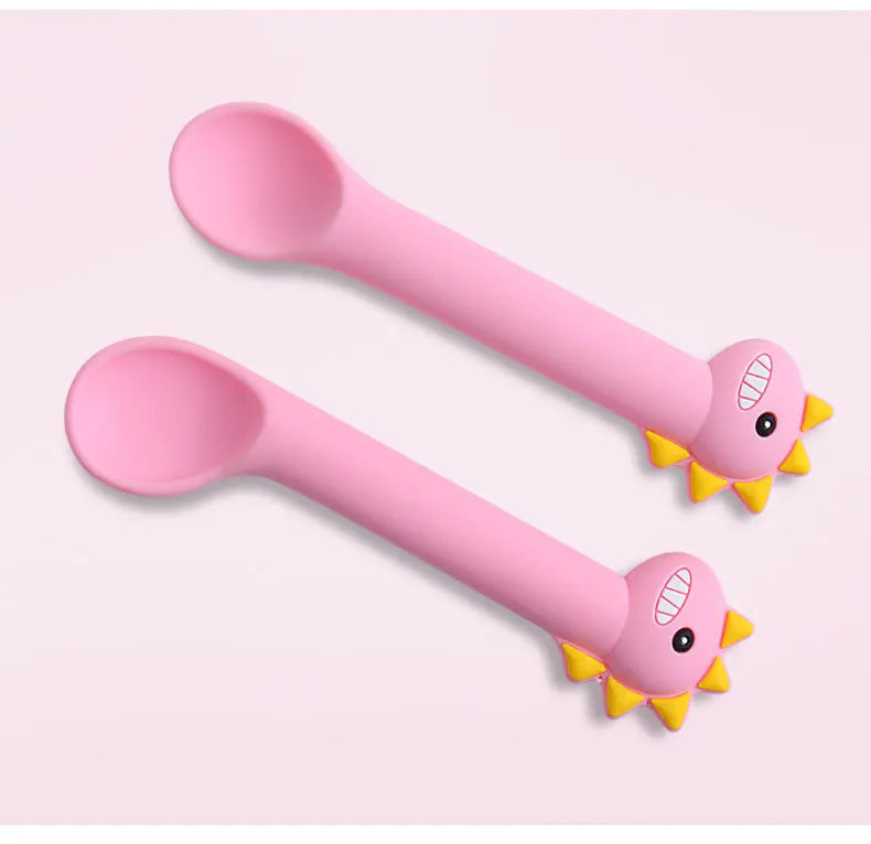 Non-slip silicone baby meal set