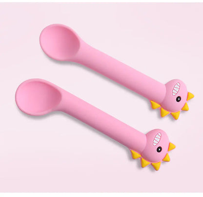 Non-slip silicone baby meal set