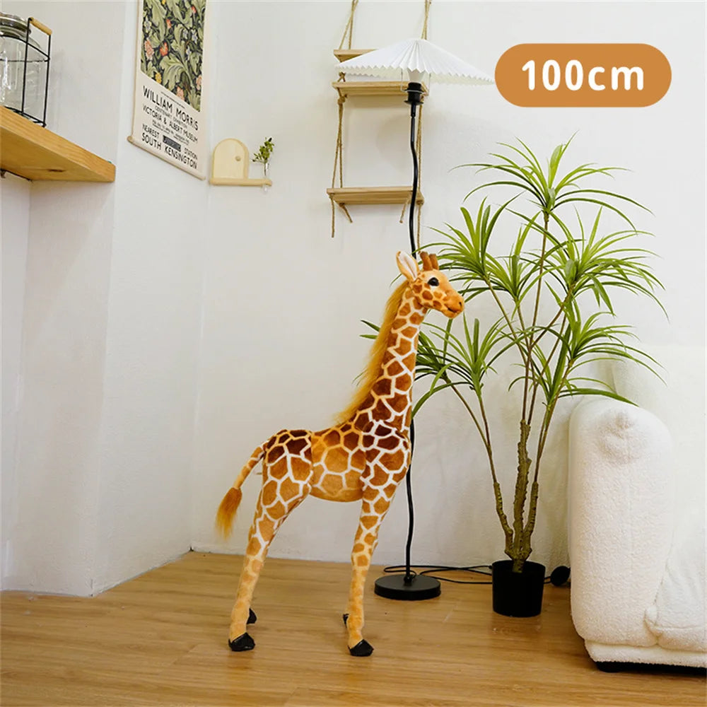 Giraffe plush toy