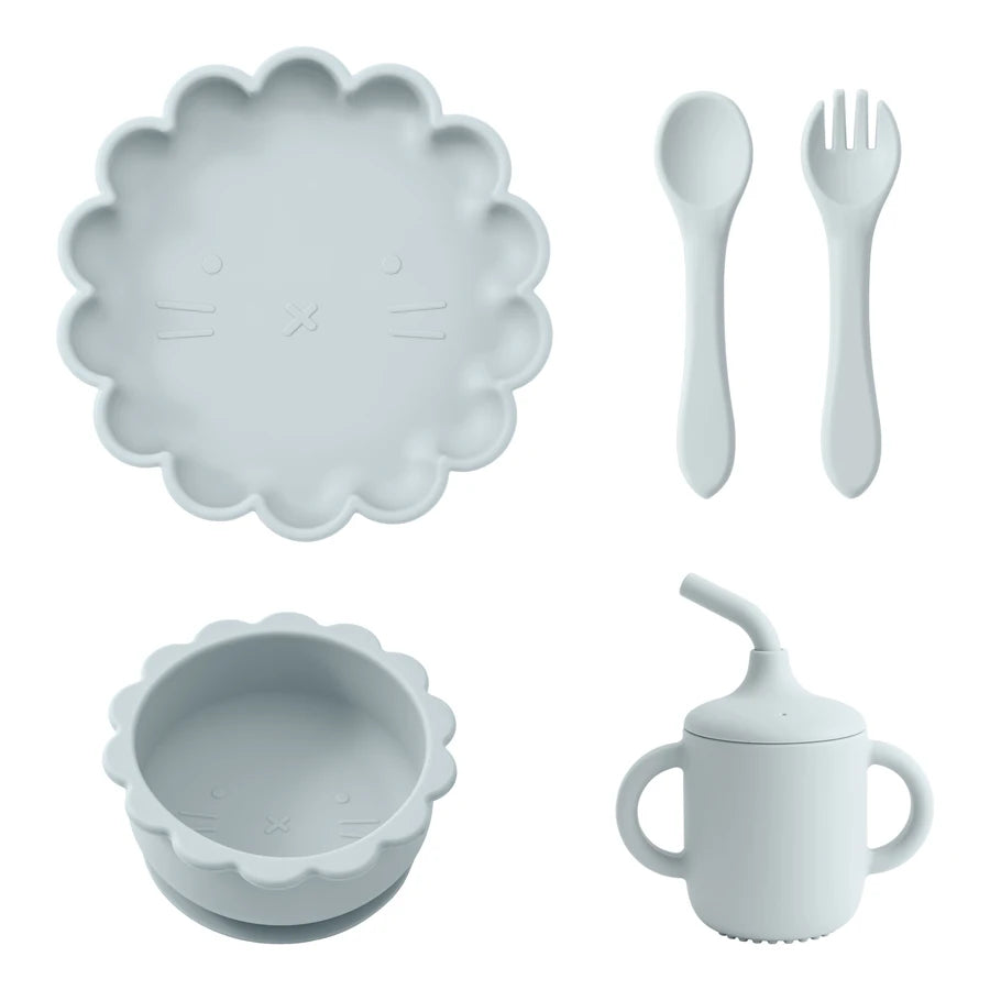 Set Repas Bébé en Silicone avec Ventouse