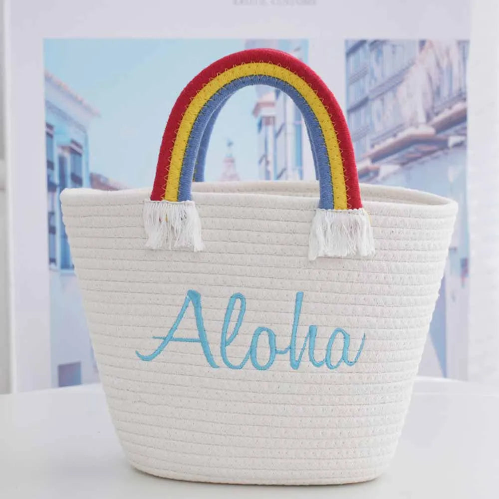 Rainbow basket