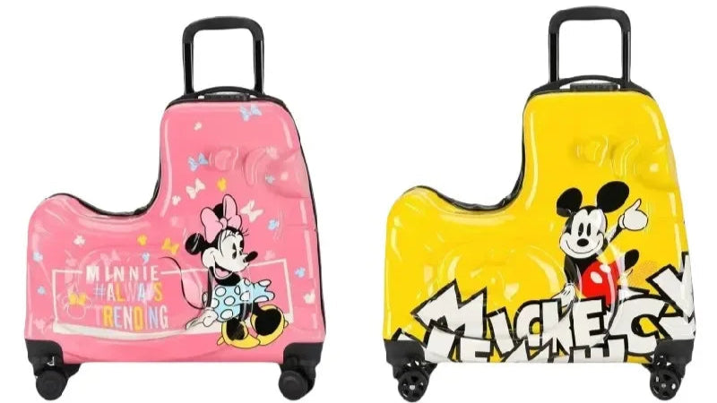 Valise à roulettes enfants Mickey Minnie